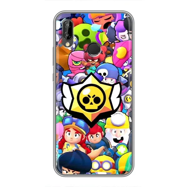 Чохол з принтом «Лого Brawl Stars» для Huawei P Smart 2019 Чохол з принтом «Лого Brawl Stars» для Huawei P Smart 2019