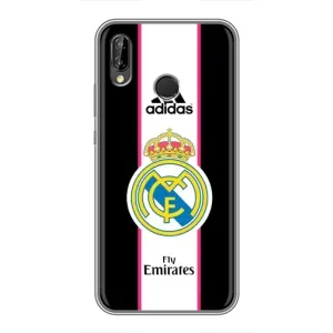 Чехол для Huawei P Smart 2019 с принтом Реал Мадрид (Лого Real Madrid)