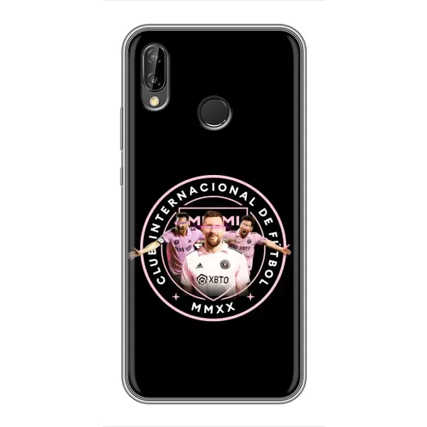 Чехол с принтом «Месси в лого» для Huawei P Smart 2019