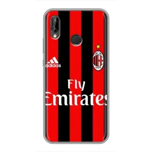 Чехлы для Huawei P Smart 2019 (VPrint) - Футбольные клубы (Milan)
