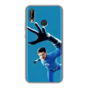 Чехол с принтом Фантастическая четверка для Huawei P Smart 2019 (Мистер Фантастик супергерой)