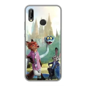 Чехол Зоотрополіс на Huawei P Smart 2019 (Герои мультфильма Зверополис)