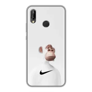 Чохли з Мавпами NFT для Huawei P Smart 2019 (AlphaPrint) (мавпа NFT Nike)