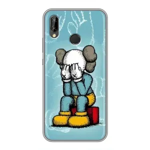 Чохли для Huawei P Smart 2019 - Bearbrick Louis Vuitton (PREMIUMPrint) (Плач Bearbrick)