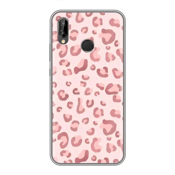 Чехол с принтом «Розовый леопард» для Huawei P Smart 2019
