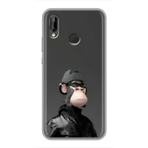 Чохли з Мавпами NFT для Huawei P Smart 2019 (AlphaPrint) (стильна мавпа NFT)