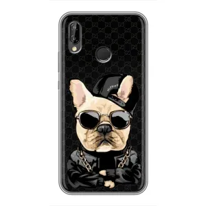 Чохли з крутими принтами для Huawei P Smart 2019 - (PREMIUMPrint) (Стильна собака)