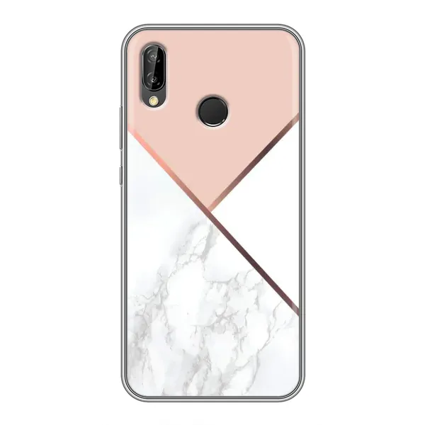 Чехол с принтом «Тройной мрамор» для Huawei P Smart 2019 Чехол с принтом «Тройной мрамор» для Huawei P Smart 2019