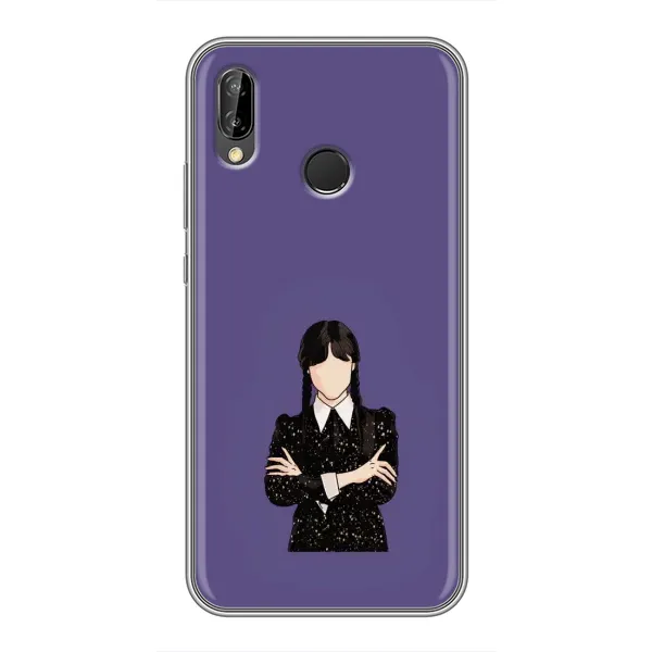 Чохол з принтом «Венздей у чорному» для Huawei P Smart 2019