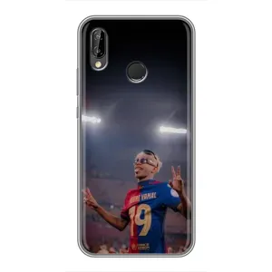 Чехол с футболистом Ламин Ямаль Huawei P Smart 2019 (Ямаль на стадионе)