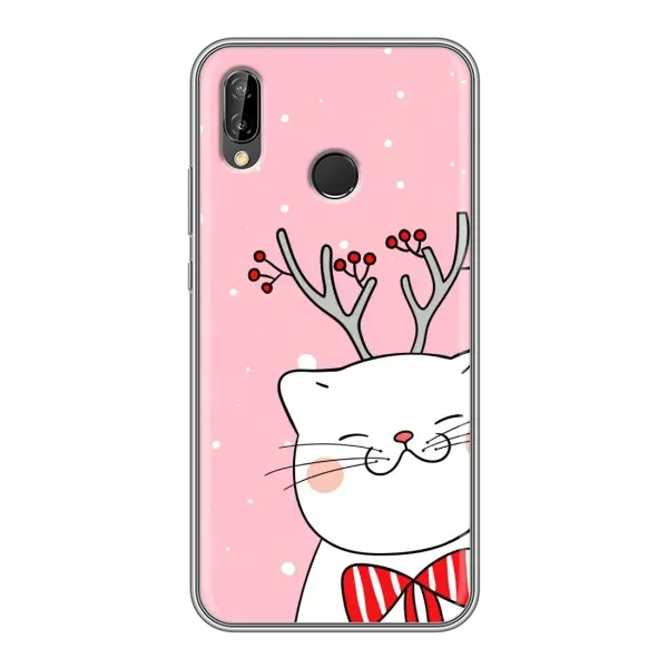 Чехол с принтом «Зимний кот» для Huawei P Smart 2019 Чехол с принтом «Зимний кот» для Huawei P Smart 2019