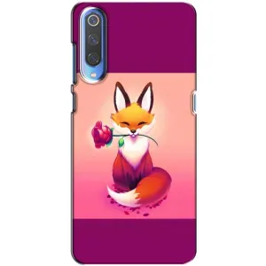 Чехлы с картинкой Лисички для Huawei P Smart 2020 (VPrint) (Лисичка с розочкой)