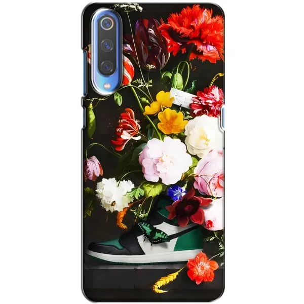 Чохол з принтом «Nike цветы» для Huawei P Smart 2020
