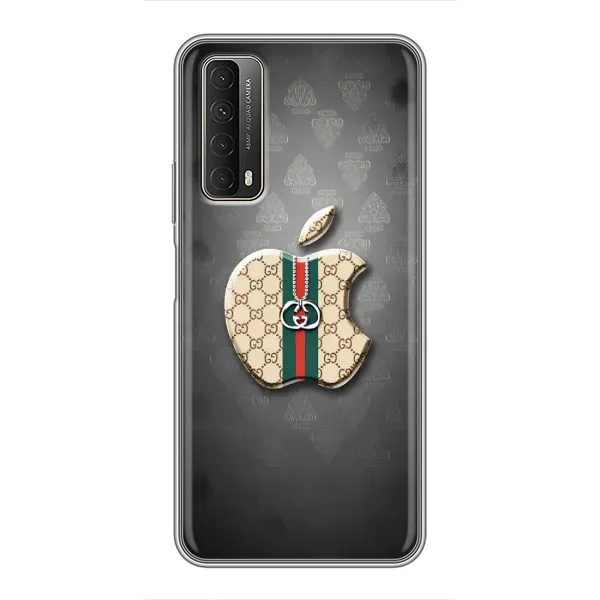 Чехол с принтом «Apple gucci» для Huawei P Smart 2021