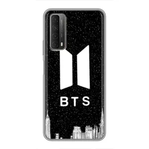 Чохли BTS для Huawei P Smart 2021 (AlphaPrint) (БТС Лого)