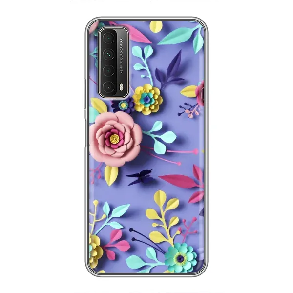 Чохол з принтом «Дизайн квітів» для Huawei P Smart 2021