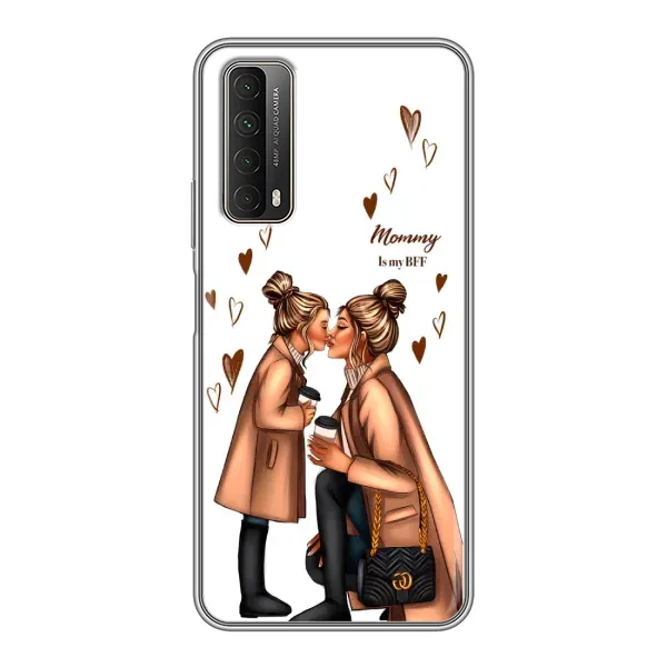 Чехол с принтом «Дочка и мама» для Huawei P Smart 2021 Чехол с принтом «Дочка и мама» для Huawei P Smart 2021