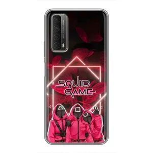 Чохол Гра в кальмара для Huawei P Smart 2021 (Охоронці Гра кальмара)