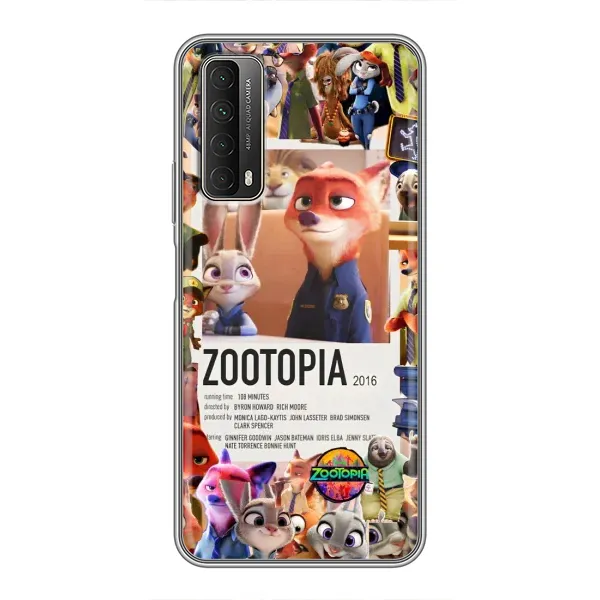 Чохол з принтом «Постер Зоотрополіс» для Huawei P Smart 2021 Чохол з принтом «Постер Зоотрополіс» для Huawei P Smart 2021