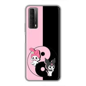 Чехол с кроликом Куроми на Huawei P Smart 2021 (Куроми Инь Янь)