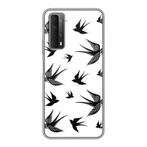 Чохол з пташками на Huawei P Smart 2021 (VPrint) (Ластівки)