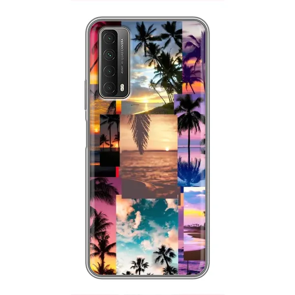 Чехол с принтом «Летний отпуск» для Huawei P Smart 2021