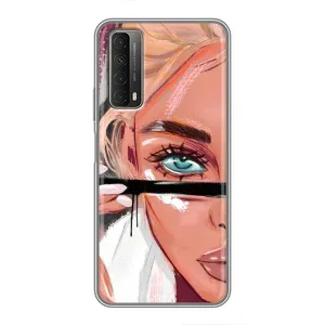 Чохол з друком для Huawei P Smart 2021 - (Мода) (AlphaPrint) (Макіяж)