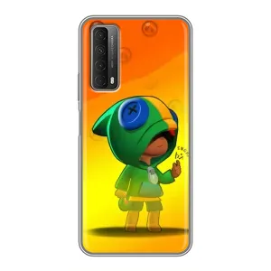 Чехол для Huawei P Smart 2021 Бравл Старс (VPrint) (Хлопчик Леон)