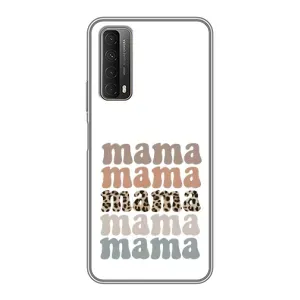 Чохли для мами на Huawei P Smart 2021 (Текстовий колаж мама)