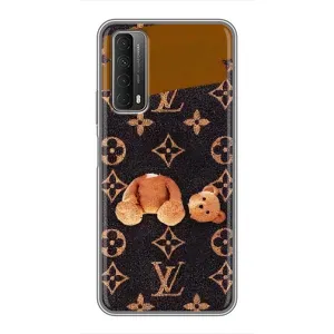 Бренднові Чохли для Huawei P Smart 2021 - (PREMIUMPrint) (Ведмедик без голови)