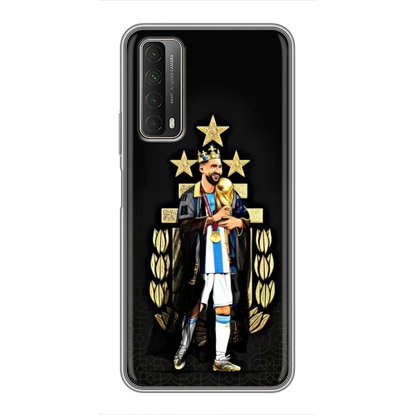 Чехол с принтом «Месси Король» для Huawei P Smart 2021