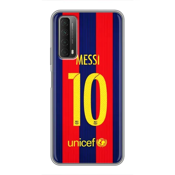 Чехол с принтом «Messi Barca 10» для Huawei P Smart 2021