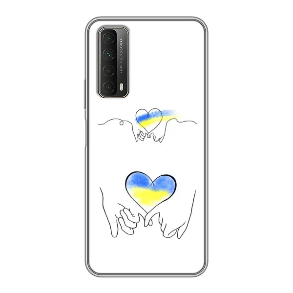 Чохол з принтом «Мир Україні» для Huawei P Smart 2021
