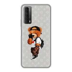 Бренднові Чохли для Huawei P Smart 2021 - (PREMIUMPrint) (Ведмедик Луі)