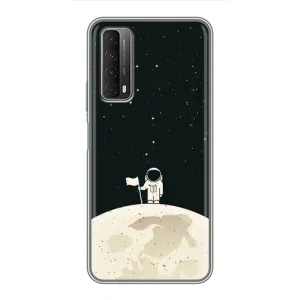 Космічні Чохли для Хуавей П Смарт 2021 (VPrint) (На місяці)