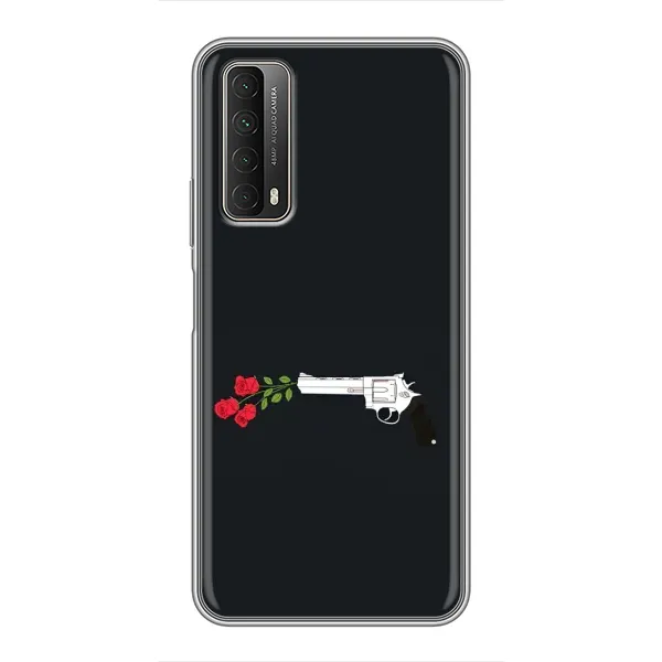 Чохол з принтом «Неочікувані квіти» для Huawei P Smart 2021
