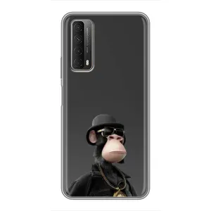 Чехлы с Обезьянами NFT для Huawei P Smart 2021 (AlphaPrint) (Обезьяна NFT)