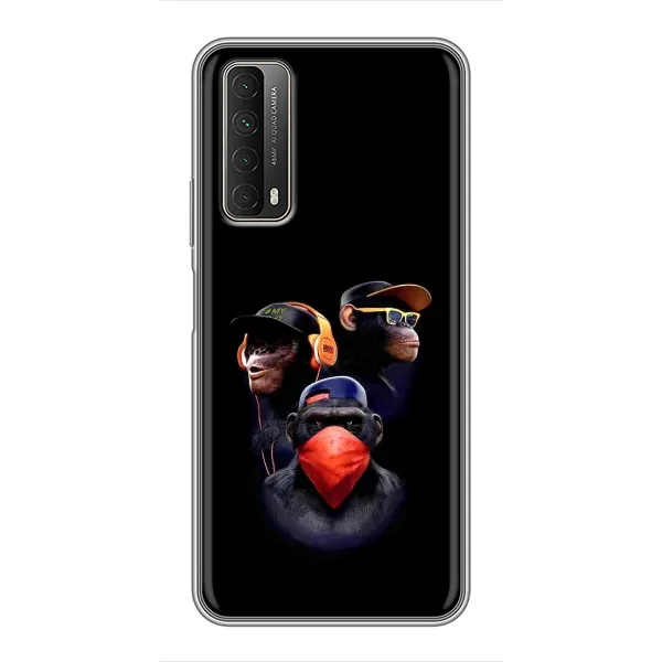 Чохол з принтом «Три мавпи» для Huawei P Smart 2021