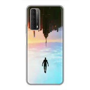 Чохол з людиною павуком для Huawei P Smart 2021 - (AlphaPrint) (Людина павук)