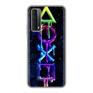 Чохли з тематикою Кіберспорт для Huawei P Smart 2021 (VPrint) (Pleystation лого)