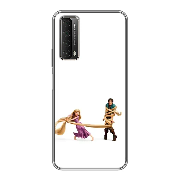 Чехол с принтом «Рапунцель и Флин» для Huawei P Smart 2021