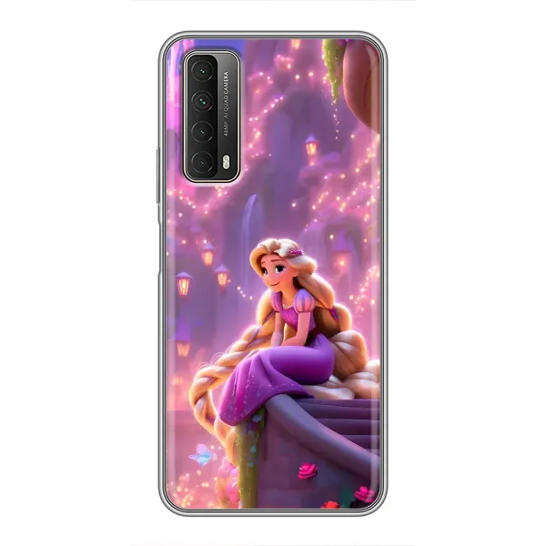 Чехол с принтом «Рапунцель в замке» для Huawei P Smart 2021