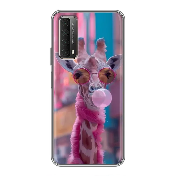 Чехол с принтом «Стильный жирав» для Huawei P Smart 2021 Чехол с принтом «Стильный жирав» для Huawei P Smart 2021