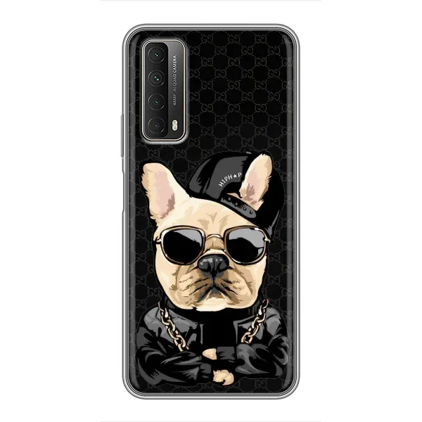 Чохол з принтом «Стильна собака» для Huawei P Smart 2021