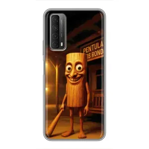 Чохол з мемом Тралалело тралала на Huawei P Smart 2021 (Тунг тунг сахур)
