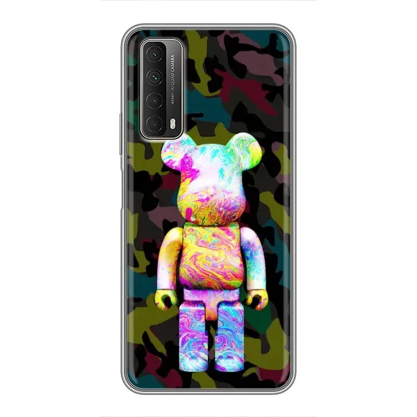 Чохол з принтом «Яскравий Bearbrick» для Huawei P Smart 2021