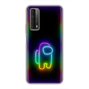 Чохли Амонг Ас для Huawei P Smart 2021 (AlphaPrint) (Яскравий скін)