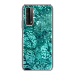 Мраморний чехол на Huawei P Smart 2021 (VPrint) (Зелений мрамор)