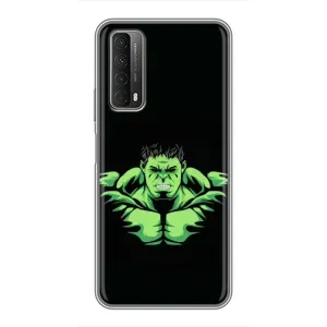 Чохли з героями Марвел Huawei P Smart 2021 (VPrint) (Зелений Халк)