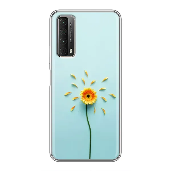 Чохол з принтом «Жовта квітка» для Huawei P Smart 2021